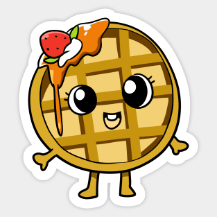 Waffle Sticker